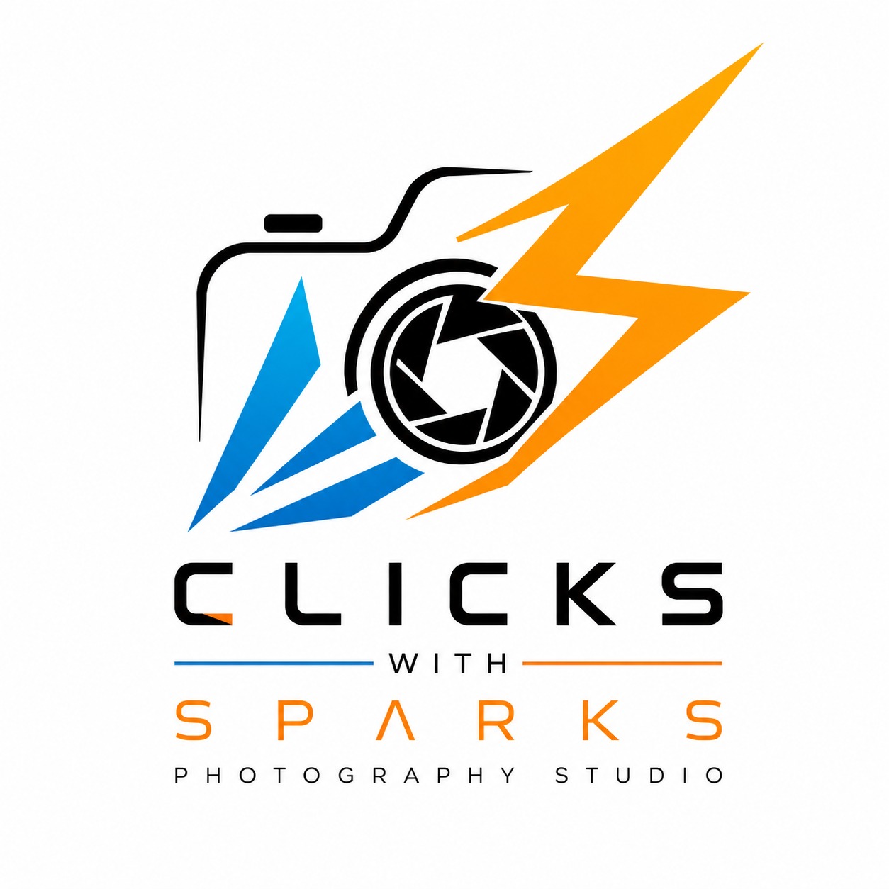 Clicks with Sparks Logo